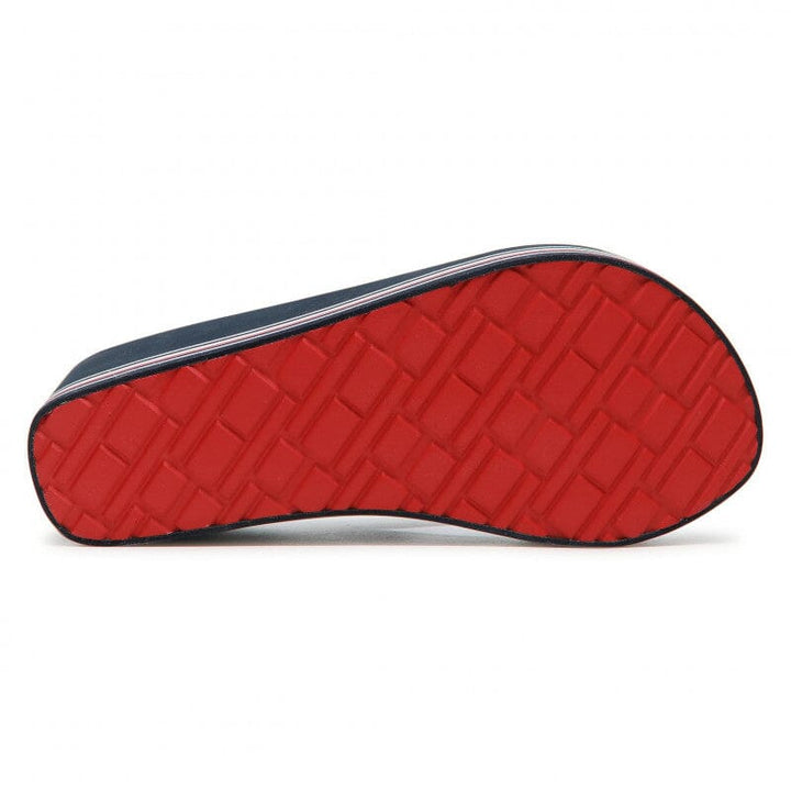 Stripes Wedge Beach Sandal - TOMMY HILFIGER