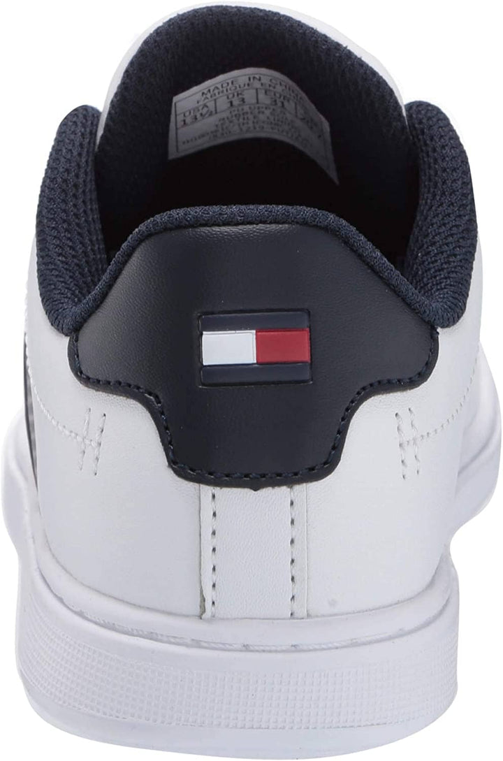 Tommy Hilfiger Unisex-Child Kids' Th Iconic Court 2.0 Sneaker - TOMMY HILFIGER