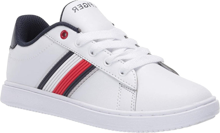 Tommy Hilfiger Unisex-Child Kids' Th Iconic Court 2.0 Sneaker - TOMMY HILFIGER