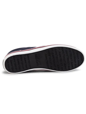 TOMMY JEANS Fabric Sneakers Essential Slip On Sneaker - Footcourt Egypt