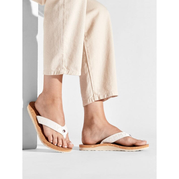 Tommy Webbing Flat Beach Sandal - Footcourt Egypt