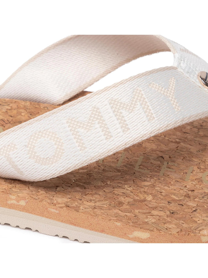 Tommy Webbing Flat Beach Sandal - Footcourt Egypt
