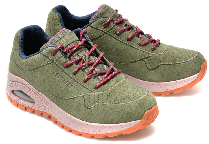 UNO RUGGED - EARTHY VIBES OLV - Skechers
