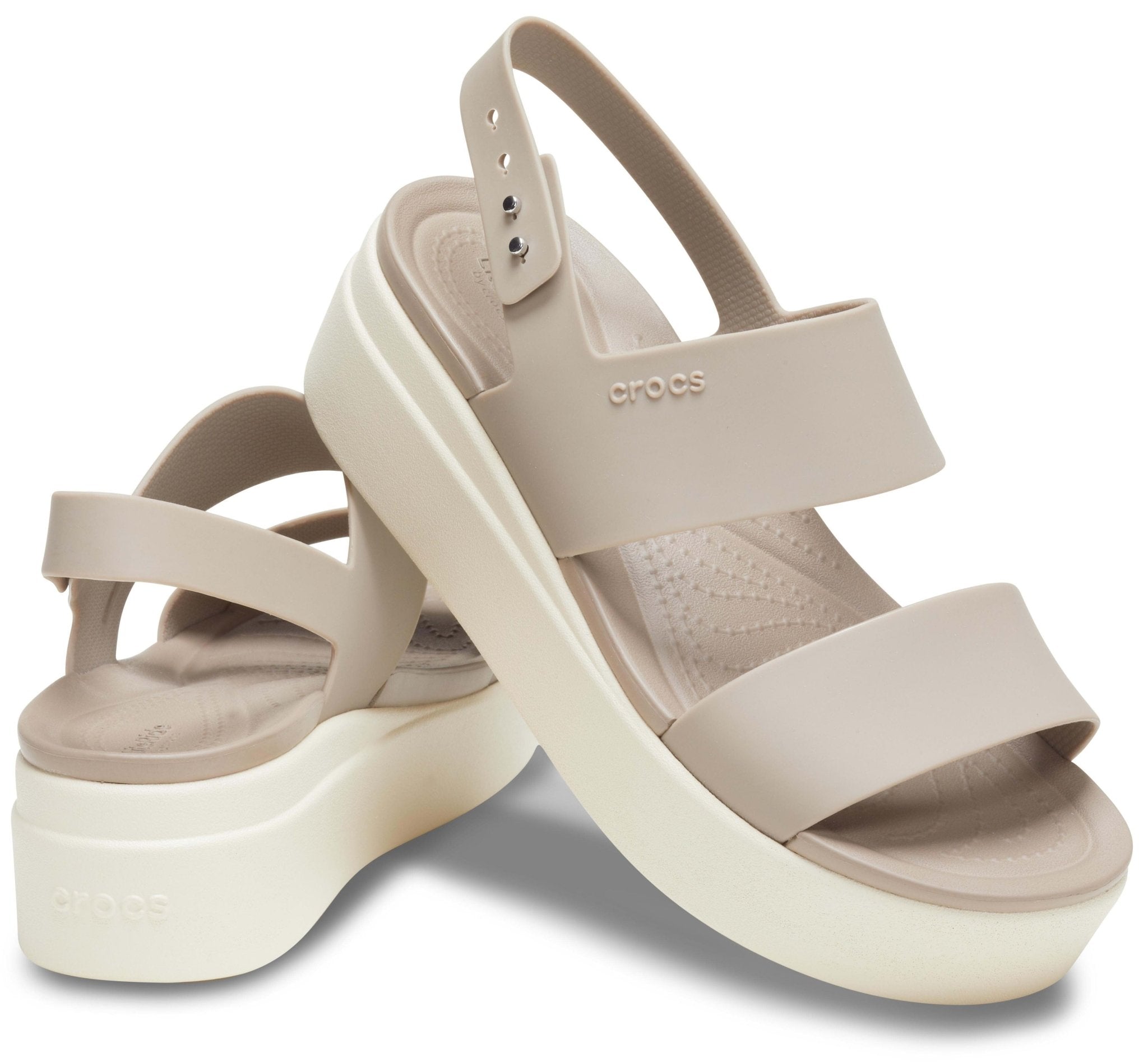 Womens Crocs Brooklyn Low Wedge - Footcourt Egypt